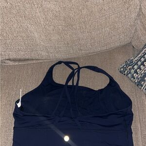 lululemon athletica Navy Strappy Sports Bra Top